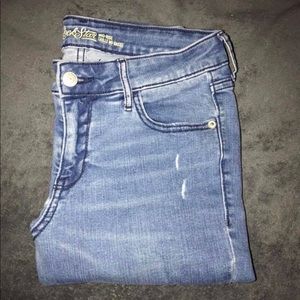 Old Navy Mid Rise Skinny Jeans